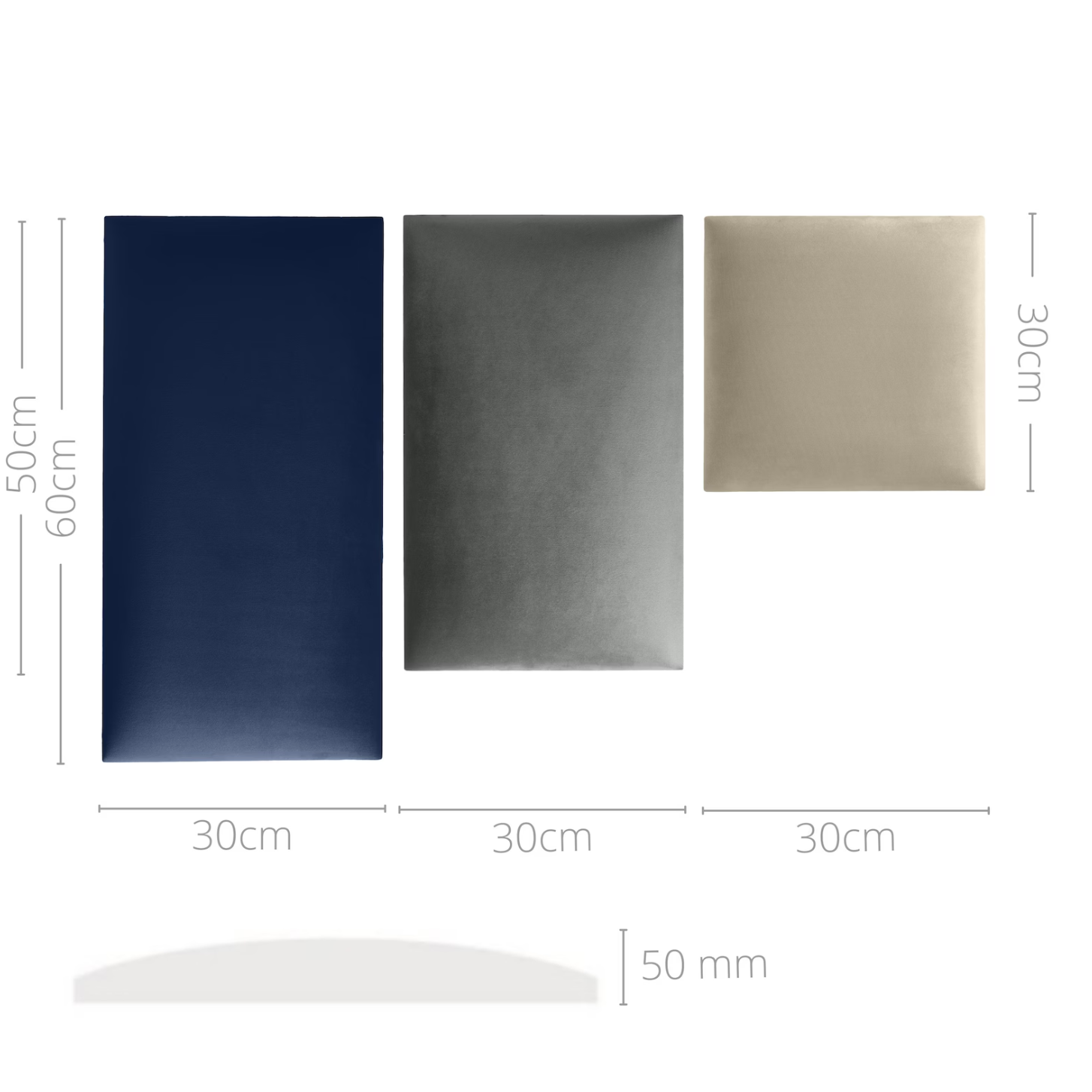 RECHTECK 60X30 RIVIERA SAMT