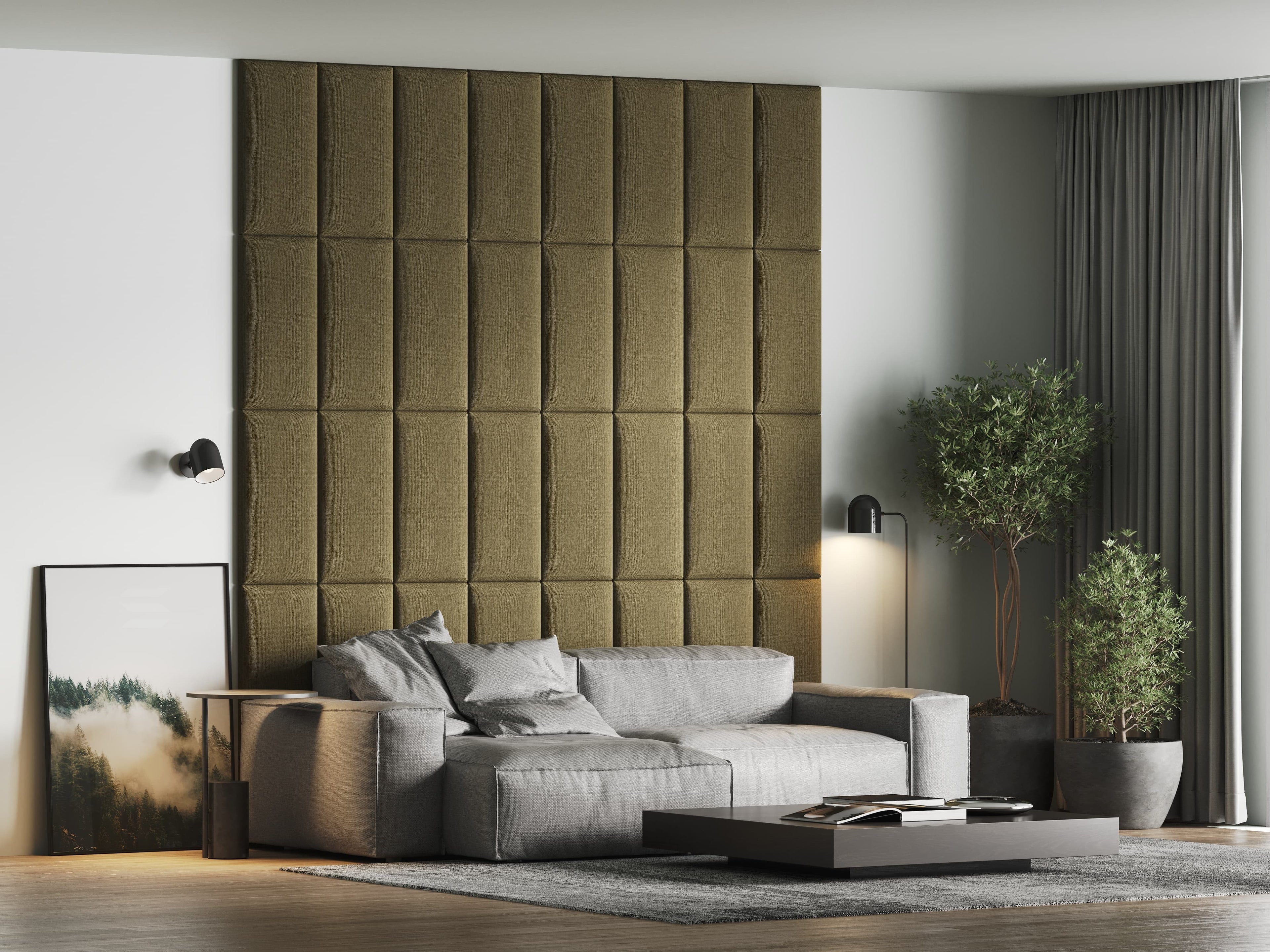 RECHTECK 60X30 CAPRI VELOUR Wandkissen