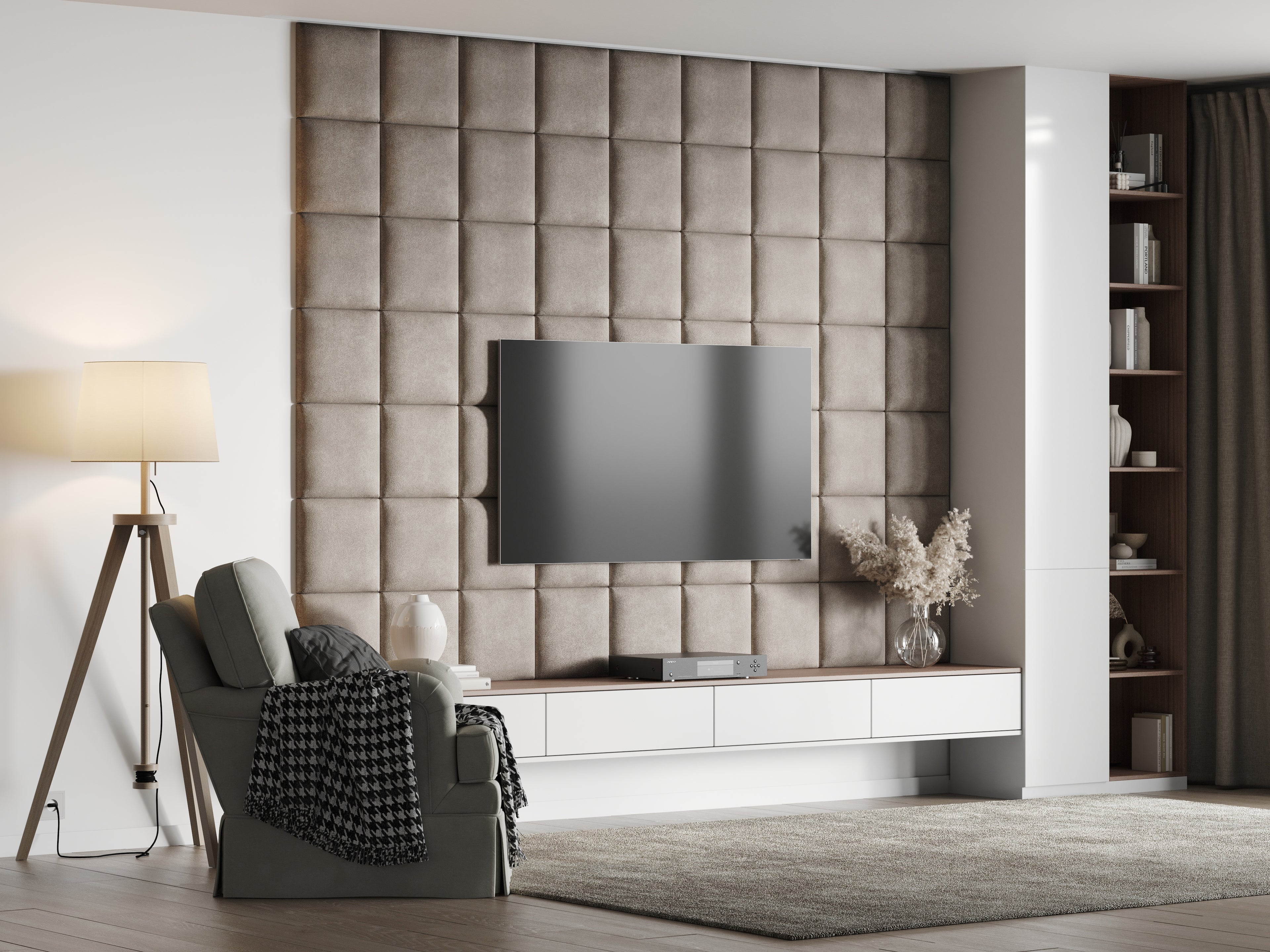 QUADRAT 30X30 MATERA VINTAGE KUNSTLEDER WANDKISSEN IN LEDEROPTIK