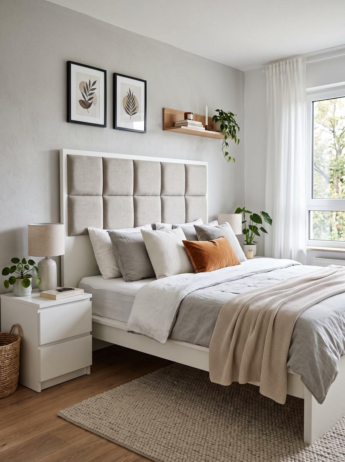 Wandpolster für dein IKEA MALM Bett Kopfteil