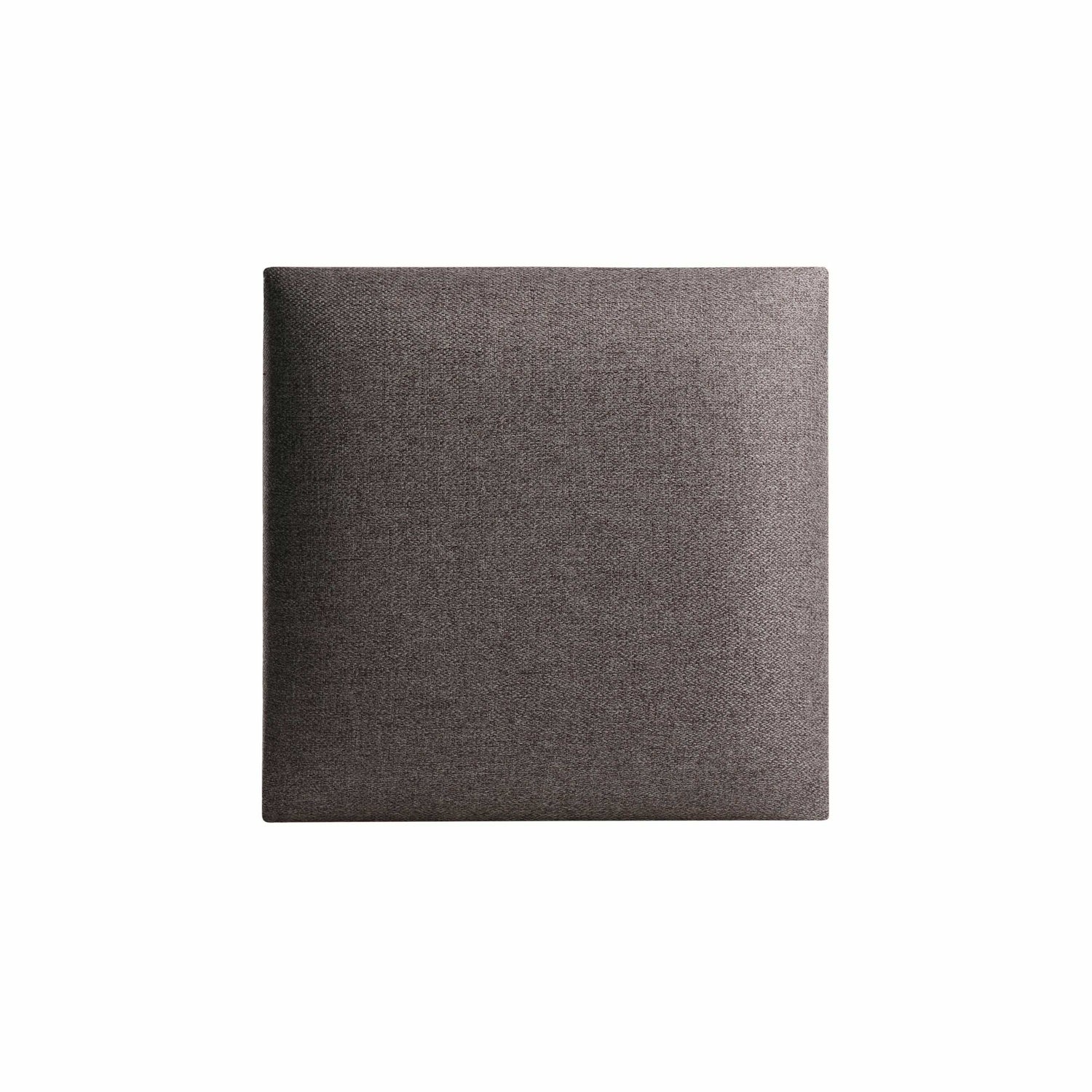 Wandkissen 30x30 aus Savona Web Stoff in der Farbe Espresso SV05