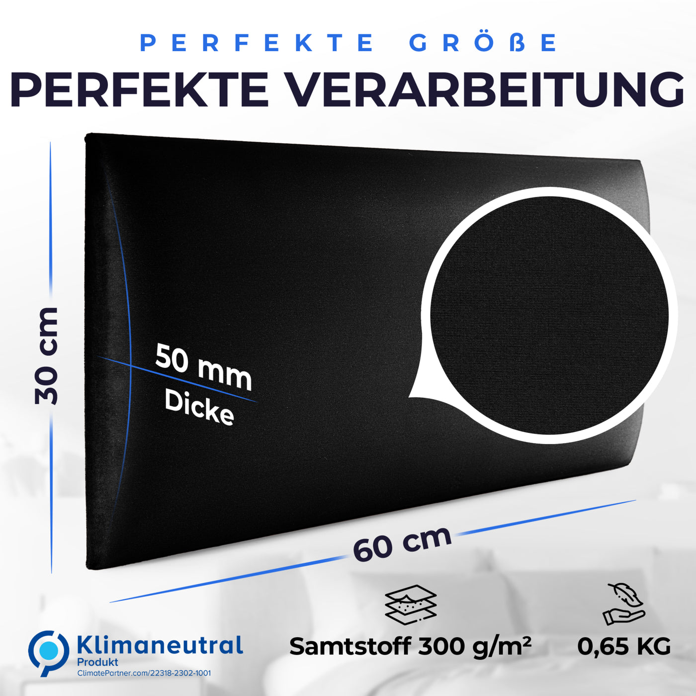 RECHTECK 60X30 RIVIERA SAMT