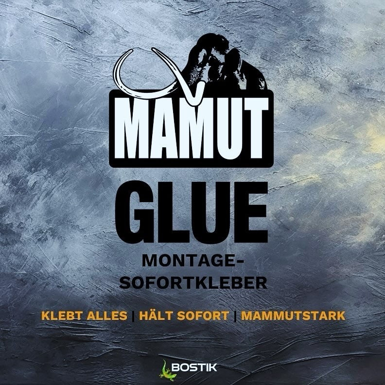 BOSTIK Mamut Glue Montagekleber - hält sofort
