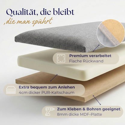 RECHTECK 50X30 SAVONA WEBSTOFF Wandkissen