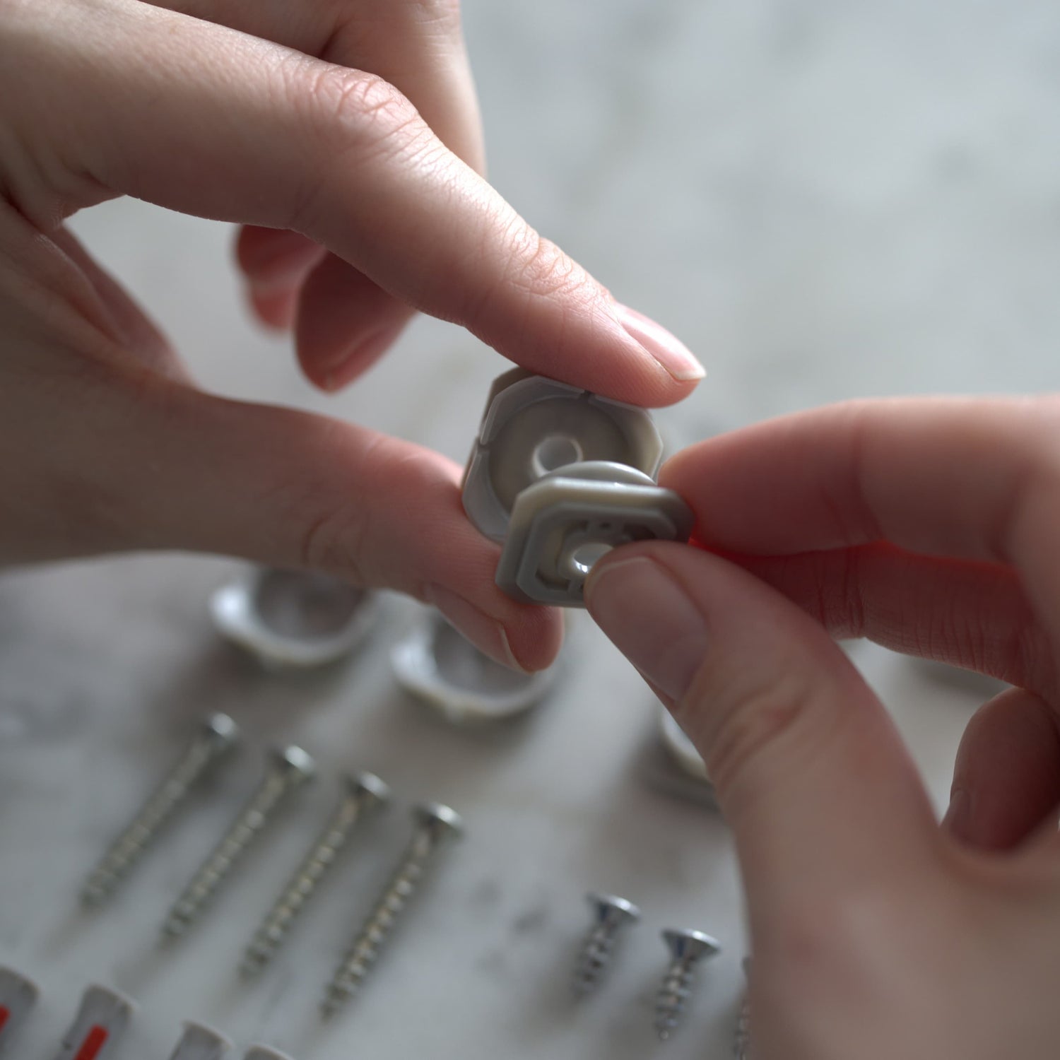 Einfaches Click System für Wandpaneele zur Wandbefestiung