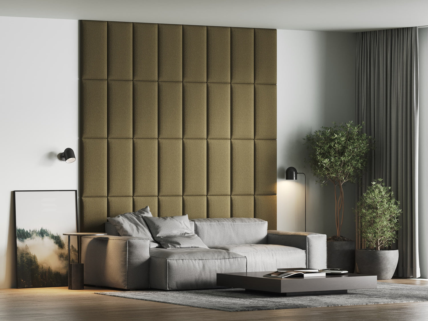 RECHTECK 60X30 CAPRI VELOUR Wandkissen