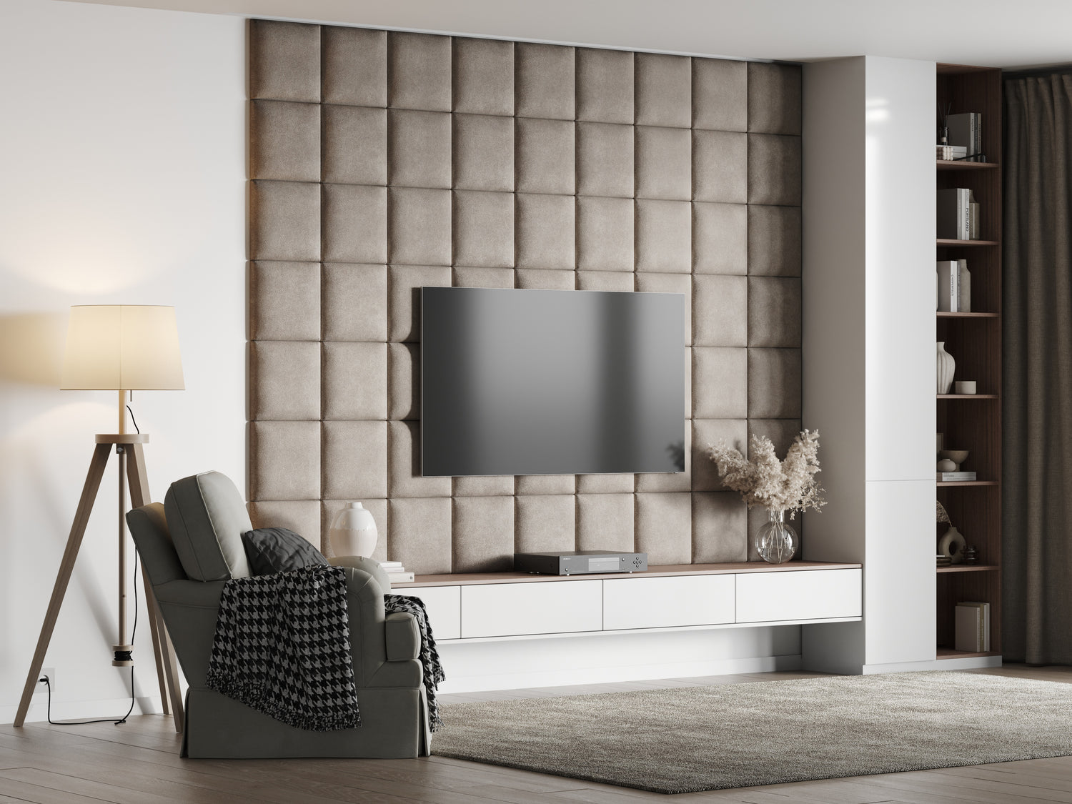 QUADRAT 30X30 MATERA VINTAGE KUNSTLEDER WANDKISSEN IN LEDEROPTIK