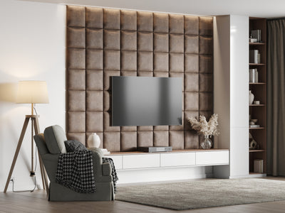 QUADRAT 30X30 MATERA VINTAGE KUNSTLEDER