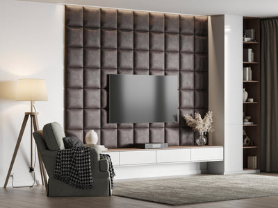 QUADRAT 30X30 MATERA VINTAGE KUNSTLEDER