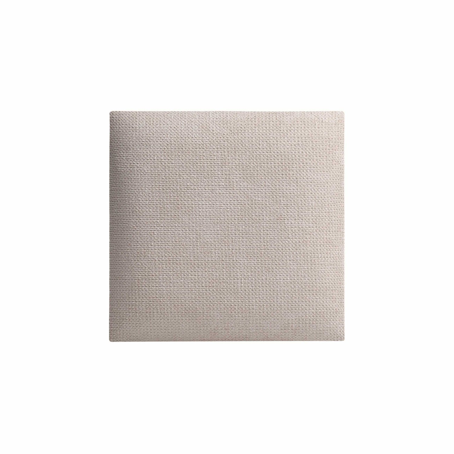 Wandpolster 30x30 aus Capri Velour Stoff in der Farbe Beige CP02