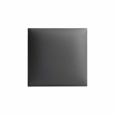Gepolstertes Wandpaneel 30x30 aus Kunstleder Levanto in der Farbe Grau LV15