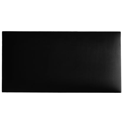 Wandkissen aus Samt Stoff der Rivera Kollektion in der Größe 60x30 mit der Farbe Schwarz RV100