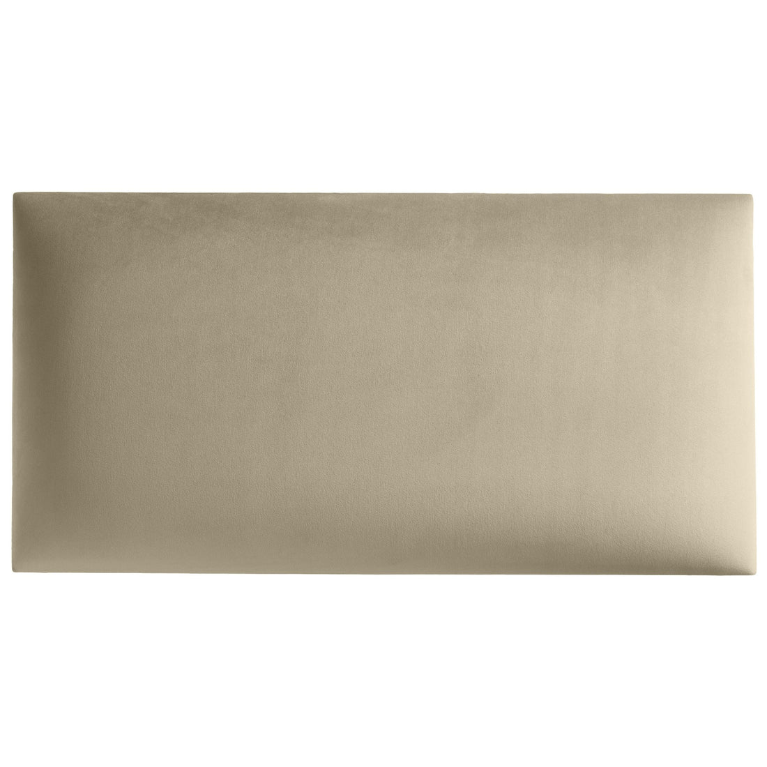 Wandkissen aus Samt Stoff der Rivera Kollektion in der Größe 60x30 mit der Farbe Creme RV21