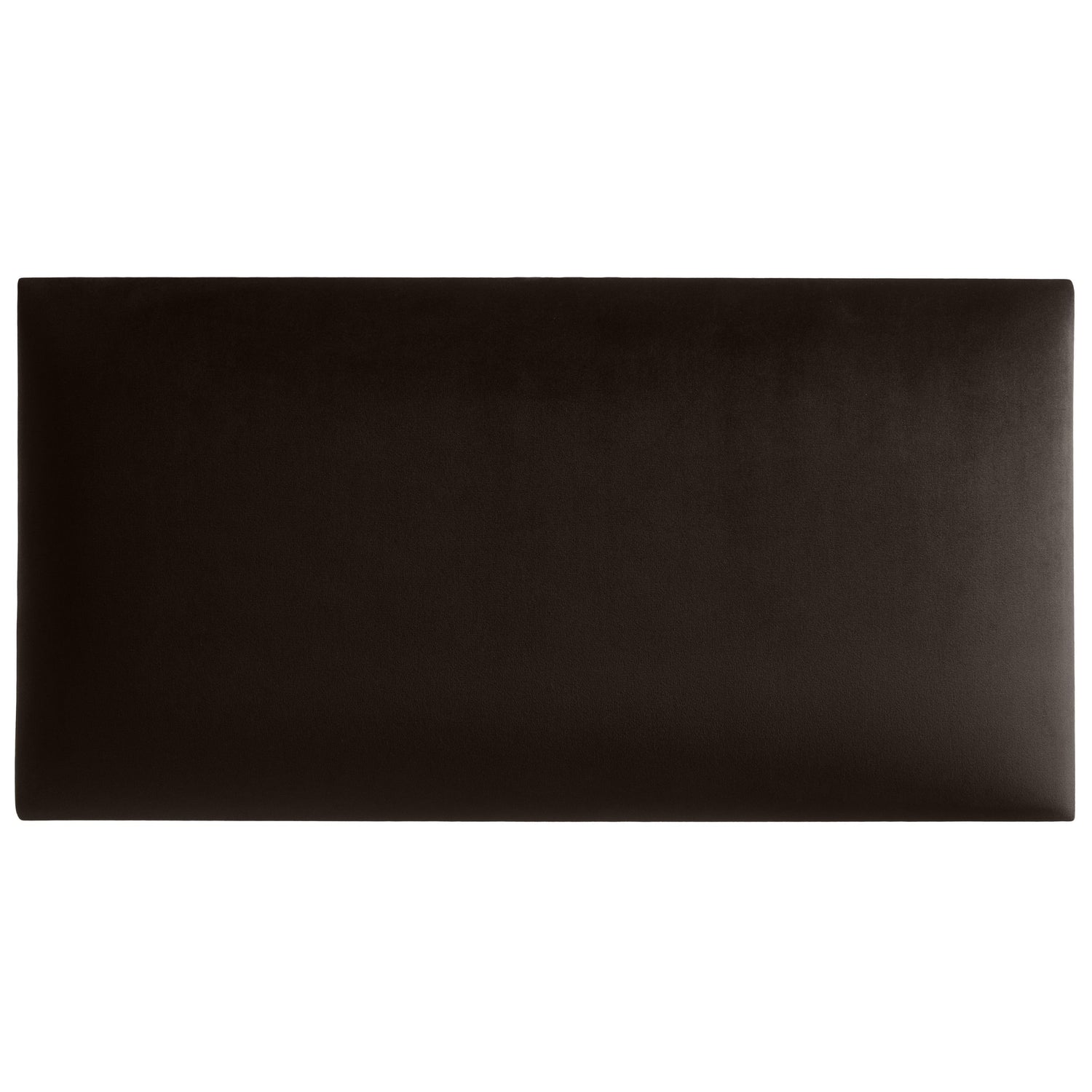Wandkissen aus Samt Stoff der Rivera Kollektion in der Größe 60x30 mit der Farbe Dunkel-Braun RV28