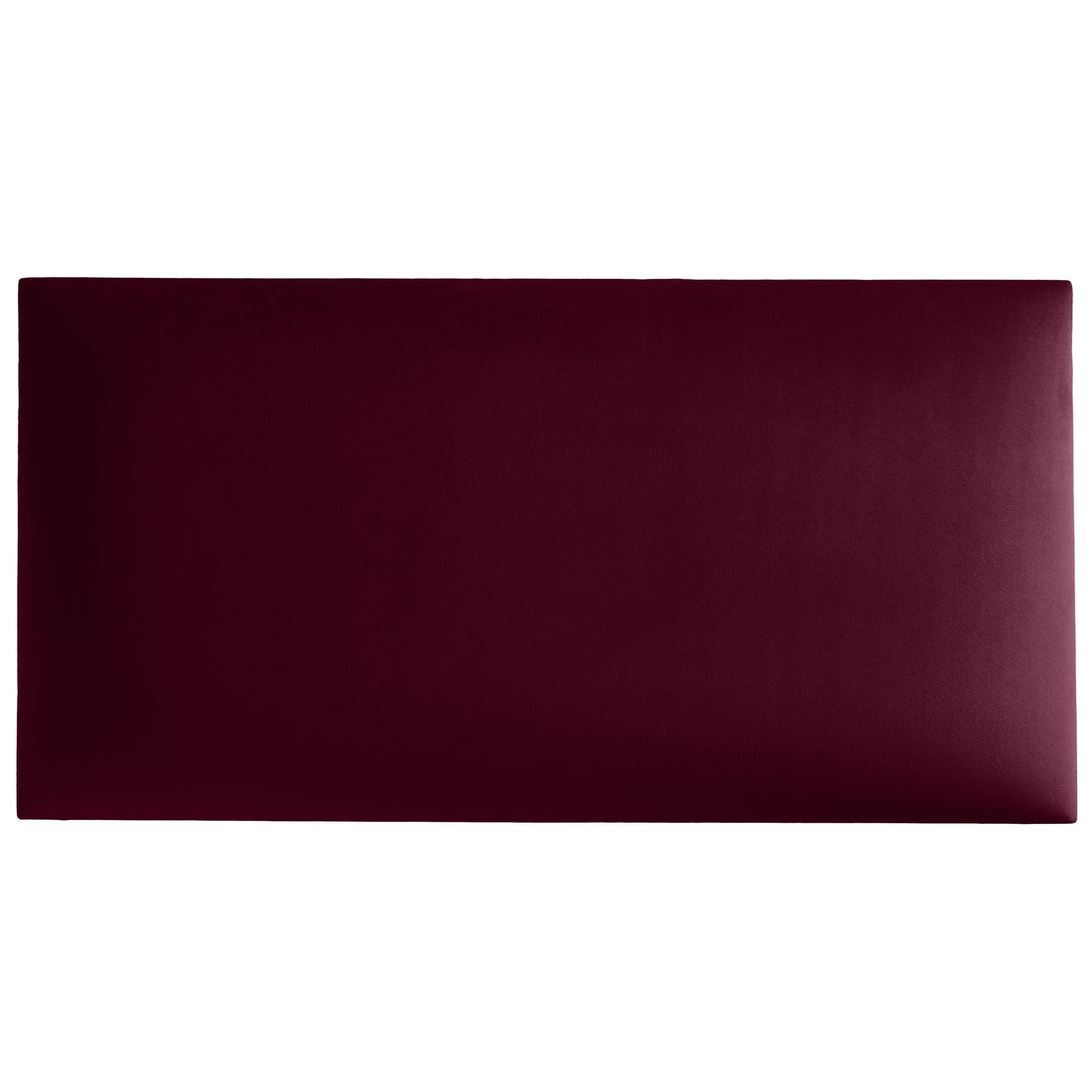 Wandkissen aus Samt Stoff der Rivera Kollektion in der Größe 60x30 mit der Farbe Bordeaux-Rot RV59