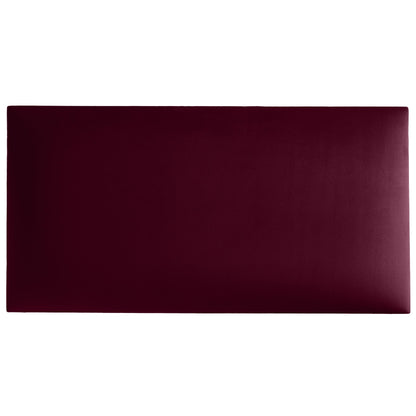 Wandkissen aus Samt Stoff der Rivera Kollektion in der Größe 60x30 mit der Farbe Bordeaux-Rot RV59