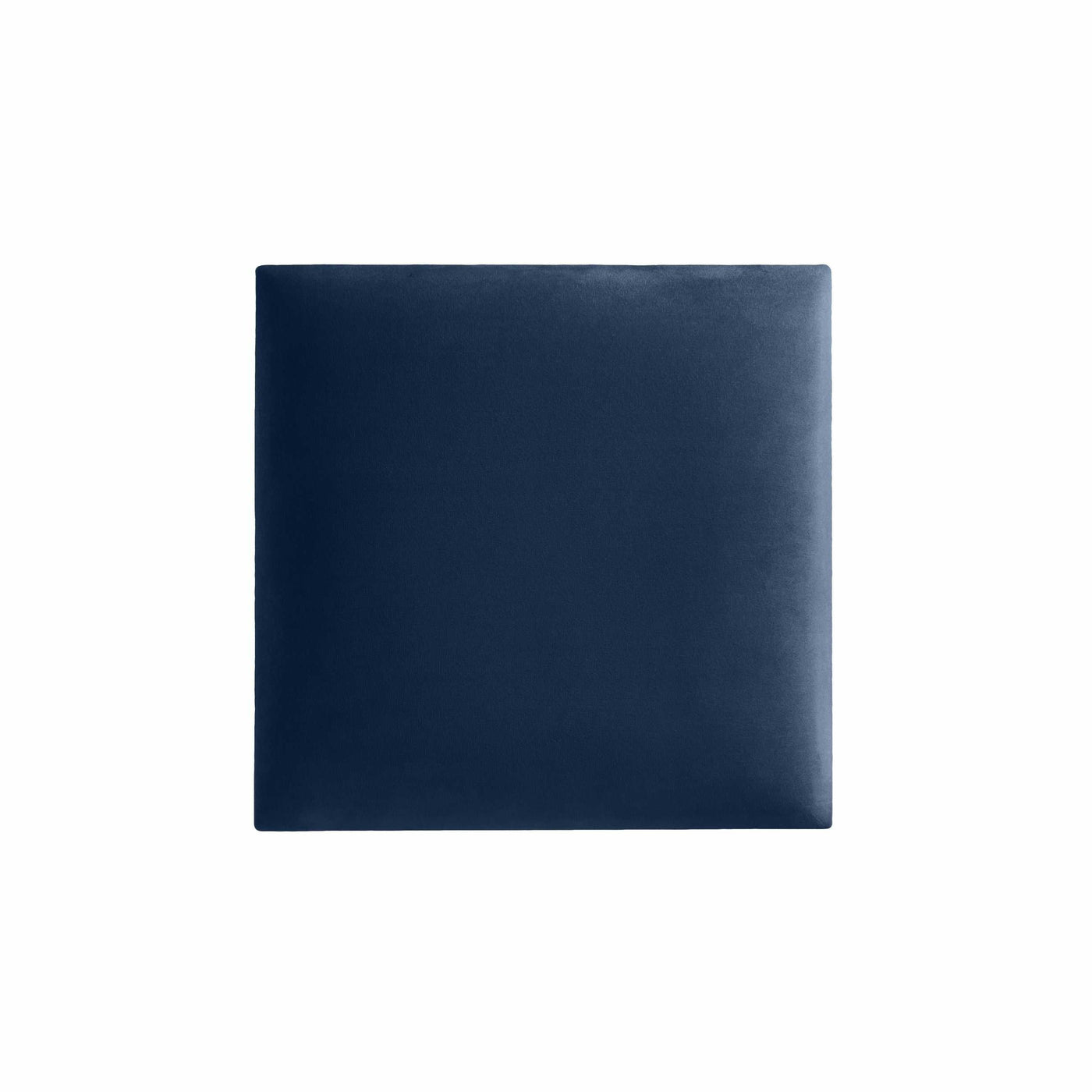 Wandpolster 30x30 aus Riviera Samt Stoff in der Farbe Dunkel-Blau RV81